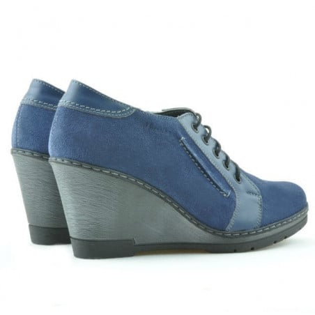 Damen Freizeitschuhe 625 indigo Velours kombiniert