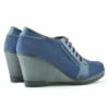 Damen Freizeitschuhe 625 indigo Velours kombiniert