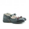 Kleine Kinderschuhe 12c schwarz+bordeaux