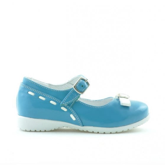Kleinkindschuhe 12c Lack Türkis Kleinkindschuhe 12c Lack Türkis