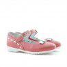 Kleinkinderschuhe 12c korallenrot+weiß