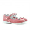 Kleinkinderschuhe 12c korallenrot+weiß