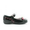 Kinderschuhe 12c Lack schwarz+rot