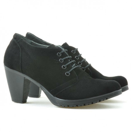 Damen Freizeitschuhe 167 schwarz Velours