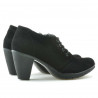 Damen Freizeitschuhe 167 schwarz Velours