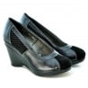 Damen Freizeitschuhe 174 schwarz kombiniert