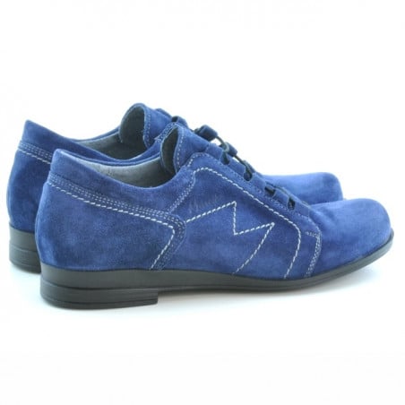 Freizeitschuhe Damen 608 Indigo Veloursleder