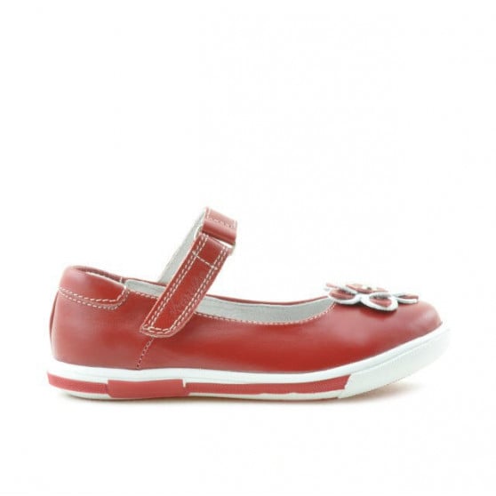 Kleinkinderschuhe 06c rot+weiß Kleinkinderschuhe 06c rot+weiß
