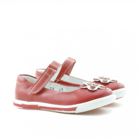 Kleinkinderschuhe 06c rot+weiß