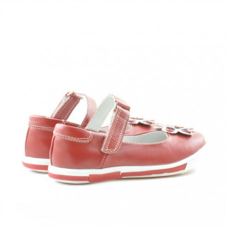 Kleinkinderschuhe 06c rot+weiß