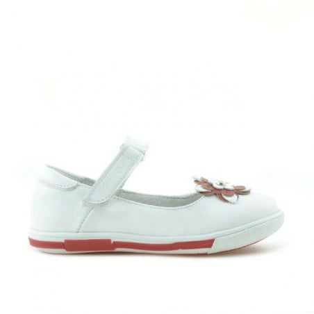 Kleinkinderschuhe 06c weiß+rot