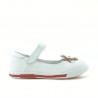 Kleinkinderschuhe 06c weiß+rot