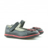 Kleinkinderschuhe 06c schwarz + rot