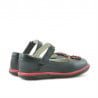Kleinkinderschuhe 06c schwarz + rot