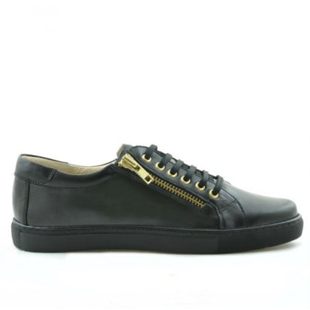Damen-Sneaker 655 schwarz