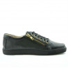 Damen-Sneaker 655 schwarz