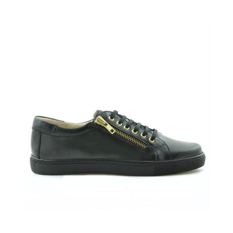 Damen-Sneaker 655 schwarz