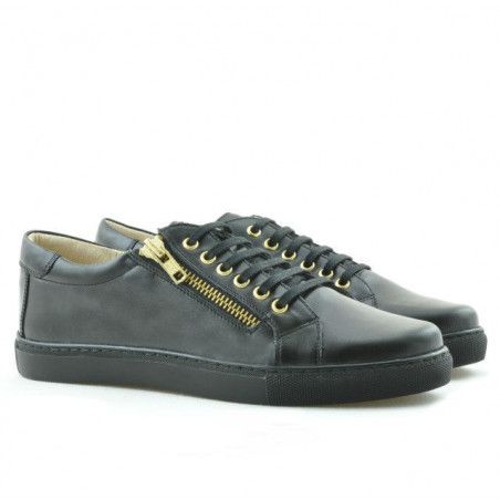 Damen-Sneaker 655 schwarz