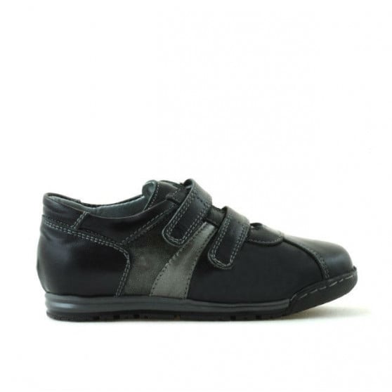 Kleinkinderschuhe 02c schwarz + grau Kleinkinderschuhe 02c schwarz + grau