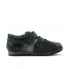 Kleinkinderschuhe 02c schwarz + grau