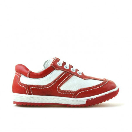 Kleinkinderschuhe 15c rot+weiß