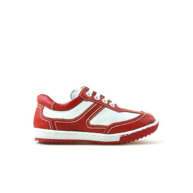 Kleinkinderschuhe 15c rot+weiß