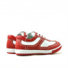Kleinkinderschuhe 15c rot+weiß