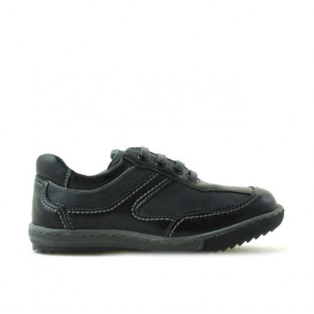 Kinderschuhe 15c schwarz+grau
