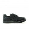 Kinderschuhe 15c schwarz+grau