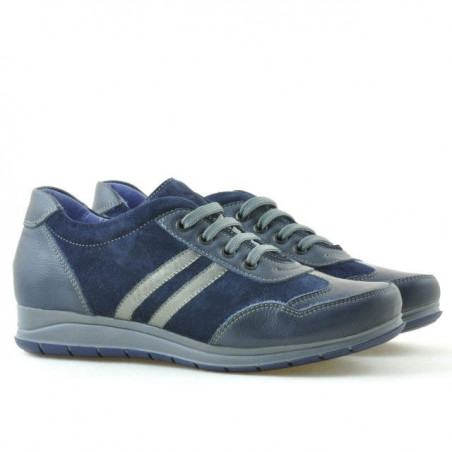 Damen-Sneaker 641 Indigo kombiniert