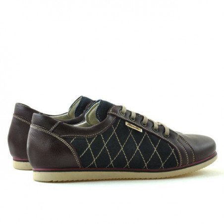 Damen-Sneakers 648 bordeaux+indigo