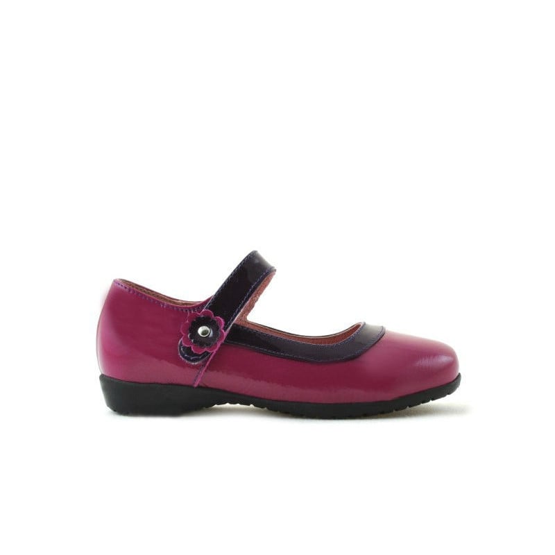 Kleinkinderschuhe 19c Lack Rosa+Lila
