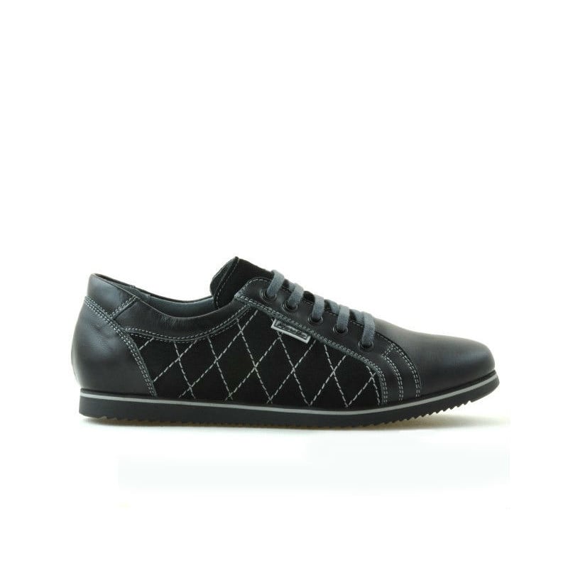 Damen Sneaker 648 schwarz kombiniert