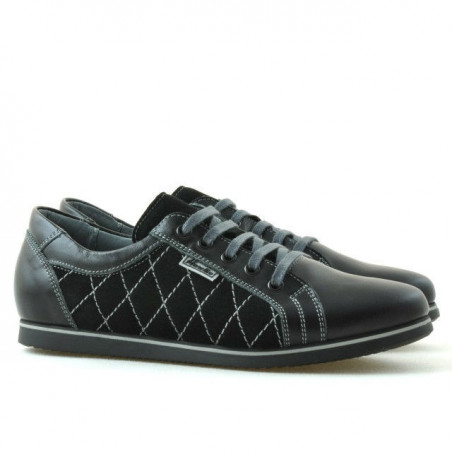 Damen Sneaker 648 schwarz kombiniert