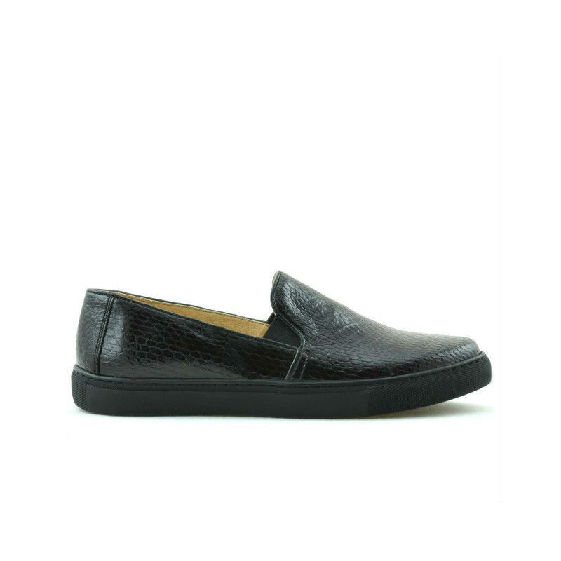 Damen-Sneaker 658 Kroko Bordeaux