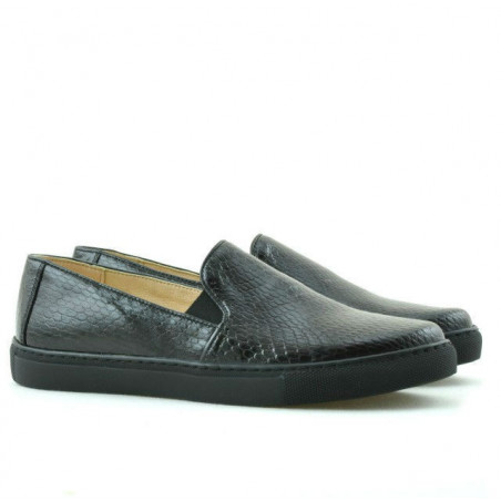 Damen-Sneaker 658 Kroko Bordeaux