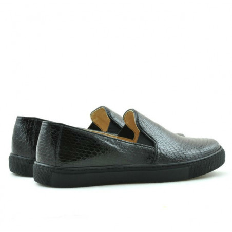 Damen-Sneaker 658 Kroko Bordeaux