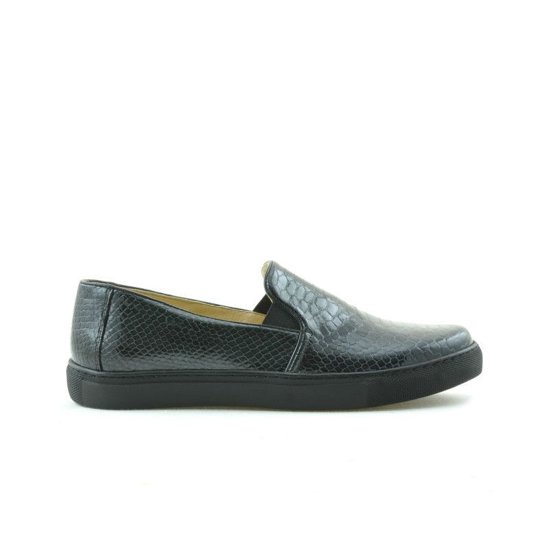Damen-Sneaker 658 Krokodil Indigo