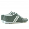 Damensportschuhe 187 grau+weiß
