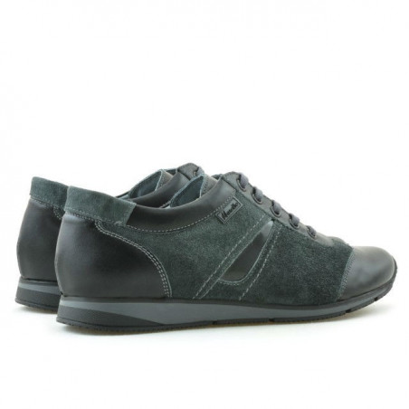 Damen-Sportschuhe 196 schwarz+grau