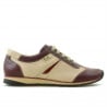 Damen Sportschuhe 196 bordeaux+beige