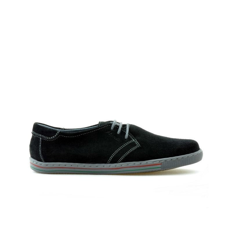 Damensportschuhe 623 schwarz Velours