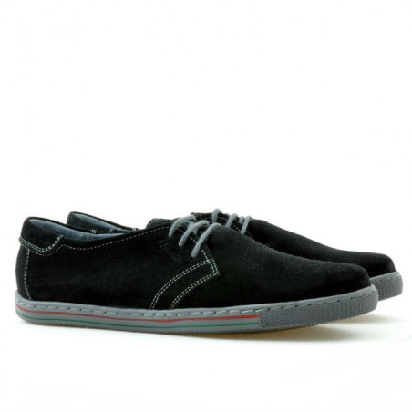 Damensportschuhe 623 schwarz Velours