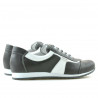 Damen-Sportschuhe 191 grau+weiß