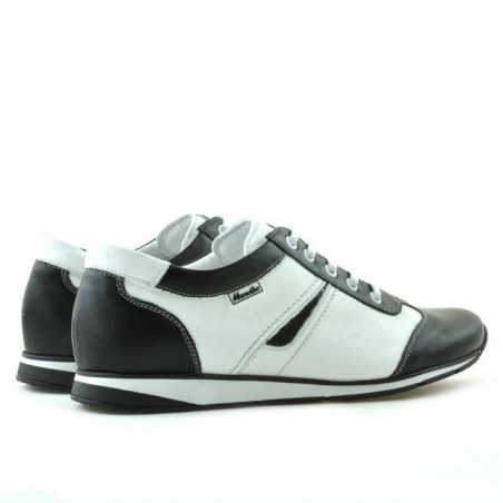 Damen-Sneaker 196 schwarz+weiß