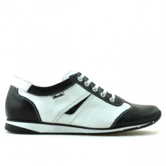 Damen-Sneaker 196 schwarz+weiß Damen-Sneaker 196 schwarz+weiß