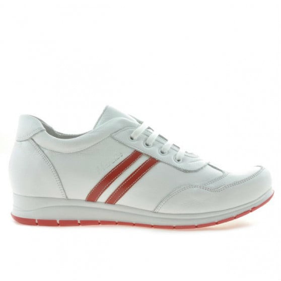 Damen-Sportschuhe 641 weiß+rot Damen-Sportschuhe 641 weiß+rot