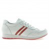 Damen-Sportschuhe 641 weiß+rot