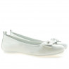 Damen Ballerinas 638 perlmuttweiß