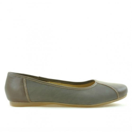 Damen-Ballerinas 183 Cappuccino kombiniert Damen-Ballerinas 183 Cappuccino kombiniert